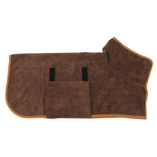 Quick Dry Dog Bathrobe - Adjustable and Durable Coat for Comfort and Style, Perfect for Dogs After Baths or Rainy Walks 9