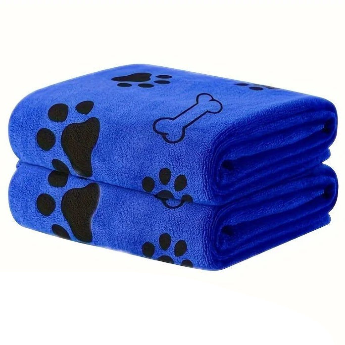 Quick Dry Dog Microfiber Towel Set – Super Absorbent 60x100 cm Dog Drying Towels for Bathing and Grooming 6