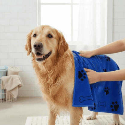 Quick Dry Microfiber Dog Towel – Super Absorbent Dog Bath Towels 60x100 cm for Easy Drying and Grooming 4