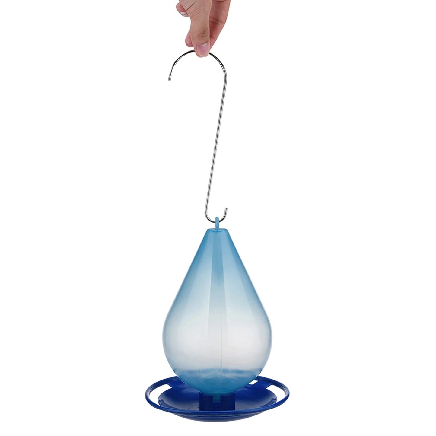 Raindrop-Shaped Bird Feeder – Elegant Outdoor Water Feeder for Garden Birds, Durable and Easy to Clean 1
