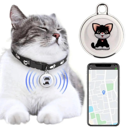 Real-Time GPS Dog Tracker and Cat GPS Tracker with Waterproof Collar – Durable Pet Tracker with Audio Alert 0