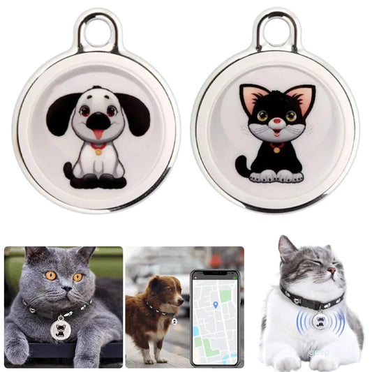 Real-Time GPS Dog Tracker and Cat GPS Tracker with Waterproof Collar – Durable Pet Tracker with Audio Alert 1