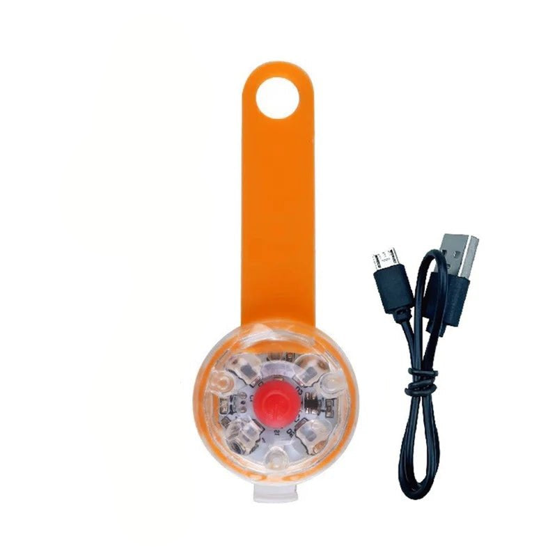 Rechargeable LED Pet Collar Pendant, Lightweight Water-Resistant Dog Collar with 3 Light Modes for Night Safety 8