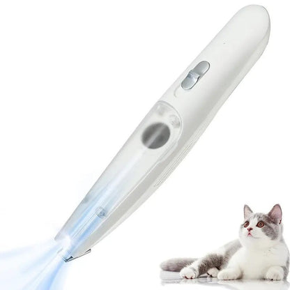 Rechargeable Low Noise Hair Trimmer with LED Light – Pet Grooming Clipper for Dogs and Cats 1