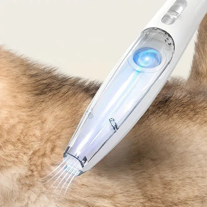 Rechargeable Low Noise Hair Trimmer with LED Light – Pet Grooming Clipper for Dogs and Cats 2