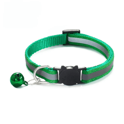 Reflective Breakaway Cat Collar with Bell – Adjustable Safety Collar for Enhanced Visibility and Comfort 10