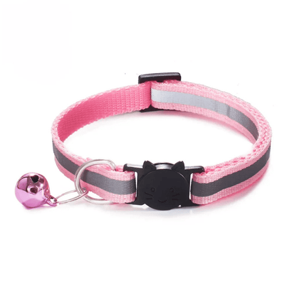 Reflective Breakaway Cat Collar with Bell – Adjustable Safety Collar for Enhanced Visibility and Comfort 11