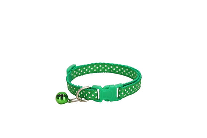 Reflective Cat Collar with Polka Dots – Adjustable and Comfortable for Small Pets 5