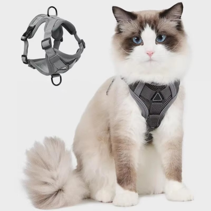 Reflective Cat Harness and Leash Set – Adjustable Vest Style with Breathable Mesh for Comfort and Safety 10