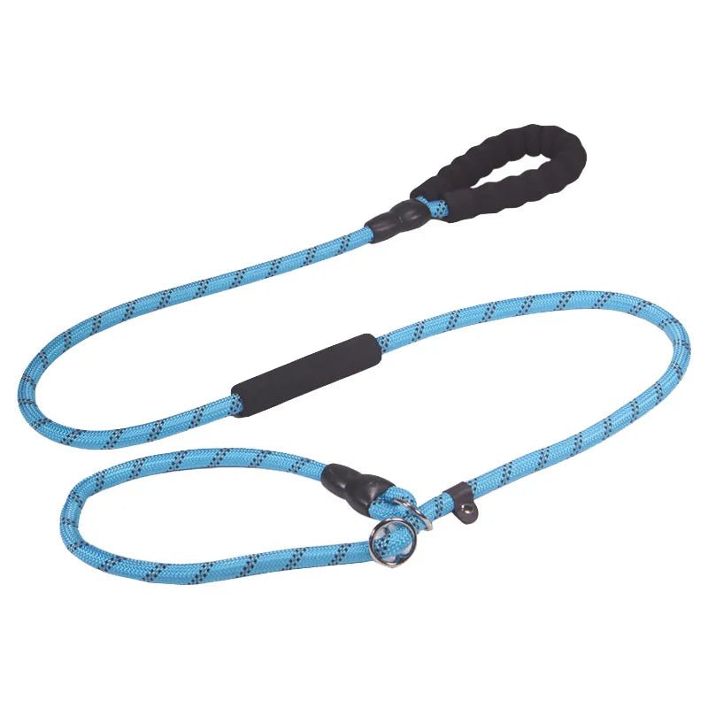 Reflective Dog Leash 180cm with Padded Handle and Adjustable Collar – Durable Nylon for Safety 5