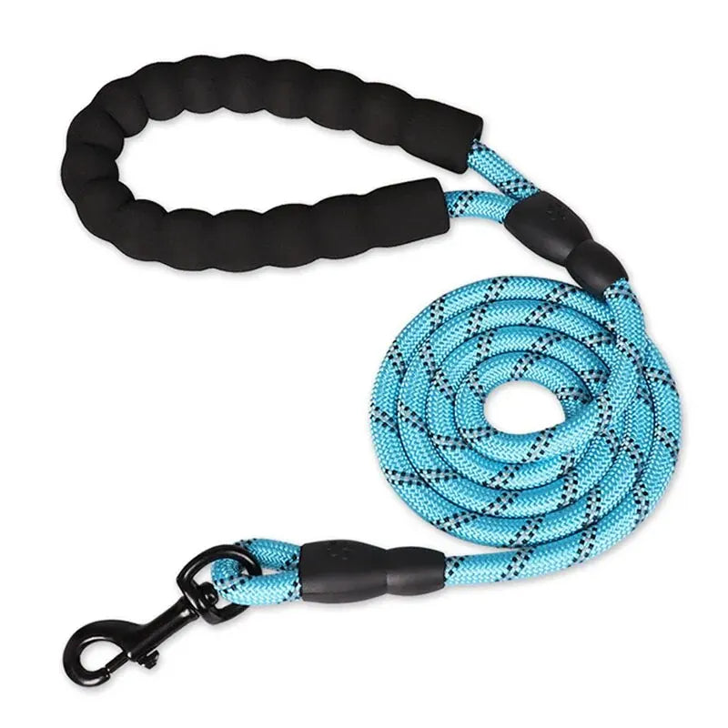 Reflective Dog Leash with Padded Handle – Durable Nylon, 4.9ft Length for Enhanced Comfort and Control 6