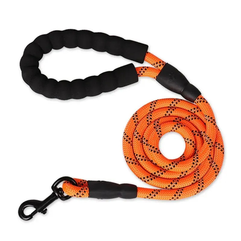 Reflective Dog Leash with Padded Handle – Durable Nylon, 4.9ft Length for Enhanced Comfort and Control 8