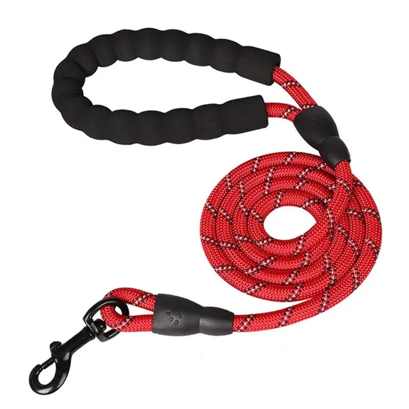 Reflective Dog Leash with Padded Handle – Durable Nylon, 4.9ft Length for Enhanced Comfort and Control 9