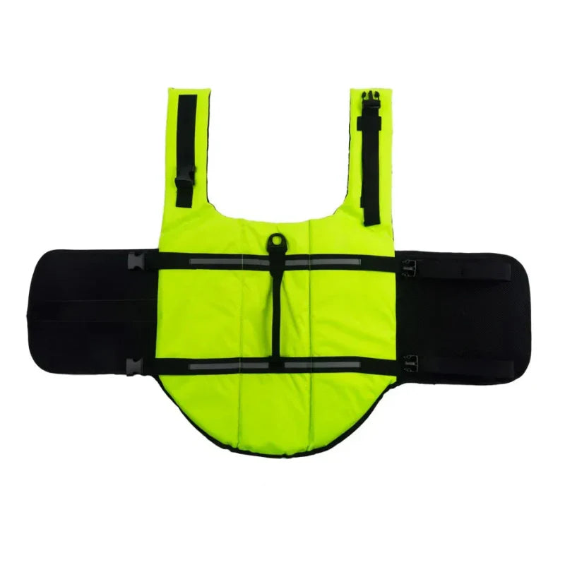 Reflective Dog Life Jacket with Adjustable Straps and Rescue Handle – Lightweight Swim Vest for Small to Medium Dogs 12