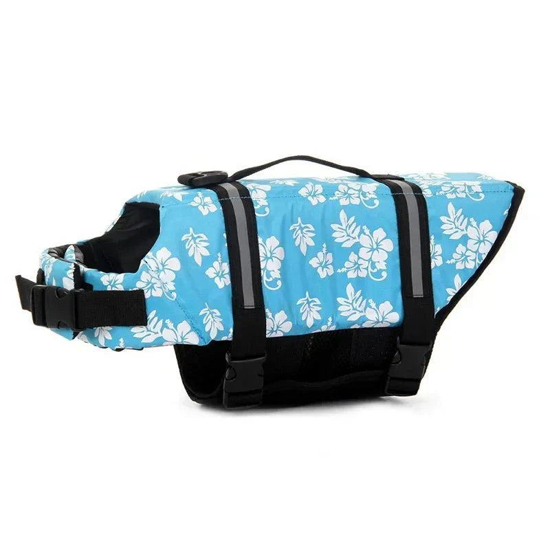 Reflective Dog Life Jacket with Adjustable Straps and Rescue Handle – Lightweight Swim Vest for Small to Medium Dogs 13