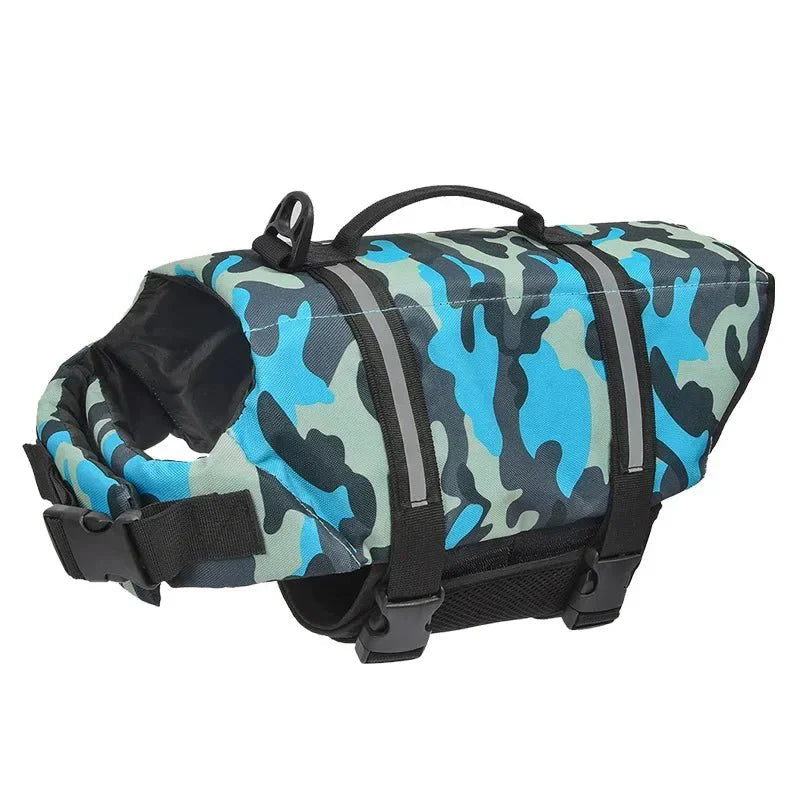 Reflective Dog Life Jacket with Adjustable Straps and Rescue Handle – Lightweight Swim Vest for Small to Medium Dogs 14