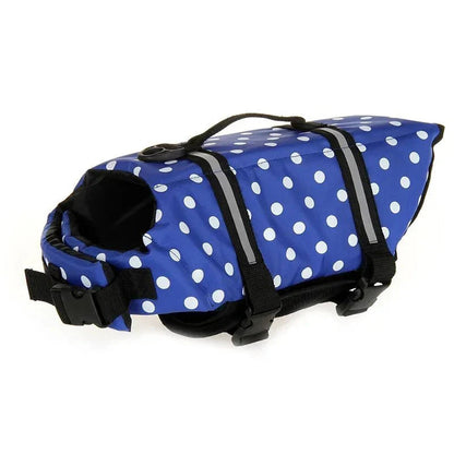 Reflective Dog Life Jacket with Adjustable Straps and Rescue Handle – Lightweight Swim Vest for Small to Medium Dogs 15