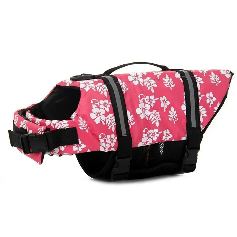 Reflective Dog Life Jacket with Adjustable Straps and Rescue Handle – Lightweight Swim Vest for Small to Medium Dogs 18