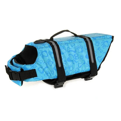 Reflective Dog Life Jacket with Adjustable Straps and Rescue Handle – Lightweight Swim Vest for Small to Medium Dogs 9
