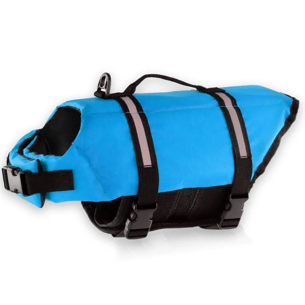 Reflective Dog Life Jacket with Adjustable Straps for Enhanced Safety – Ideal for Water Activities 0