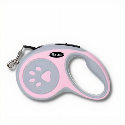 Retractable Dog Leash with Quick-Release Mechanism – Durable Nylon for Small to Medium Pets 2