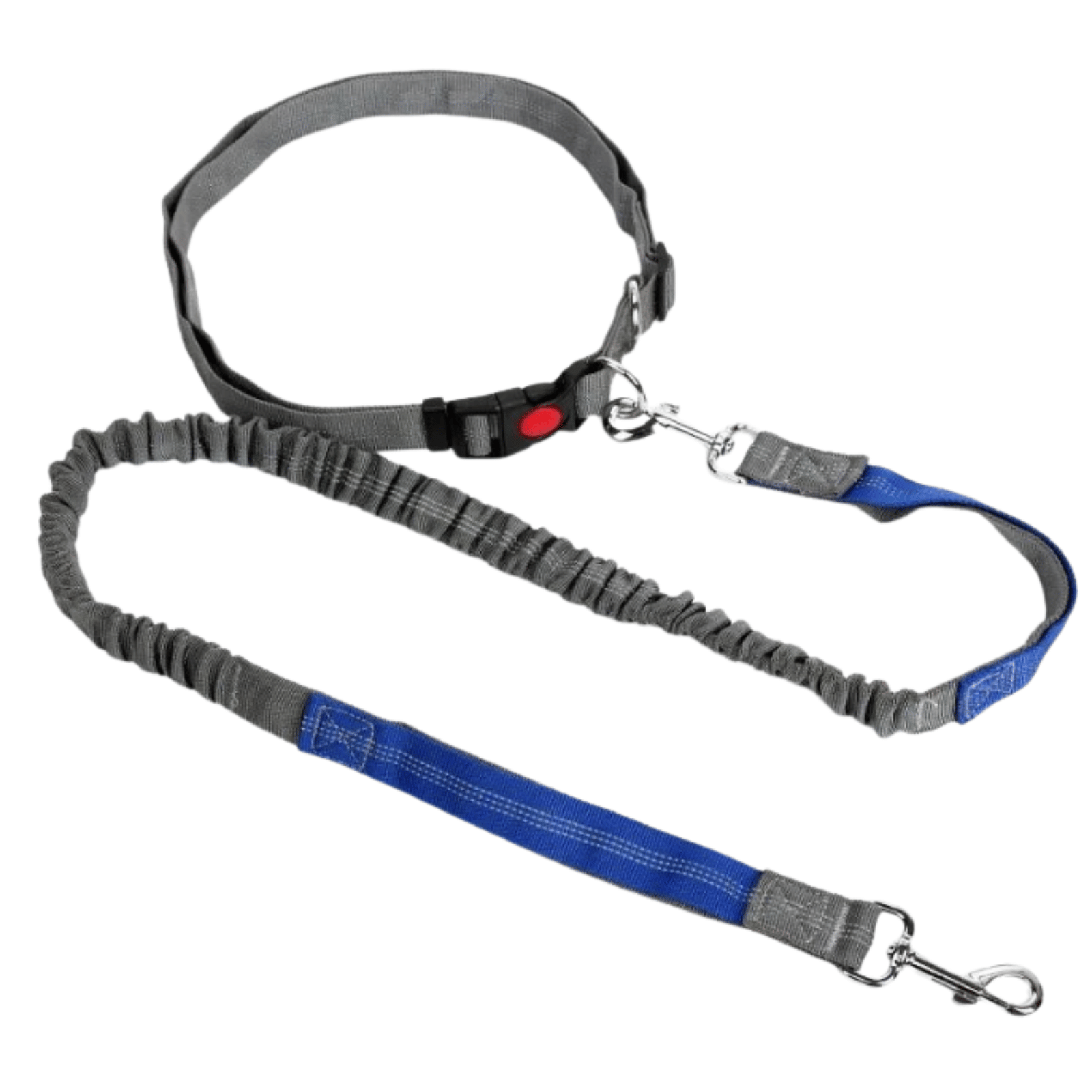 Retractable Hands-Free Dog Leash with Adjustable Waist Strap for Jogging and Walking – Comfort Fit, Reflective, Suitable for All Dog Sizes 0