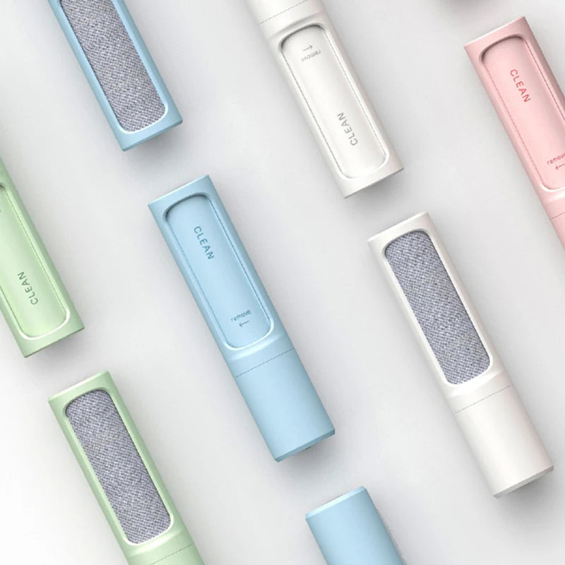 Reusable Lint Roller and Pet Hair Remover Brush – Eco-Friendly 2 in 1 Tool for Clothes and Fabrics 4