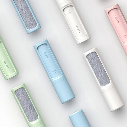 Reusable Lint Roller and Pet Hair Remover Brush – Eco-Friendly 2 in 1 Tool for Clothes and Fabrics 4