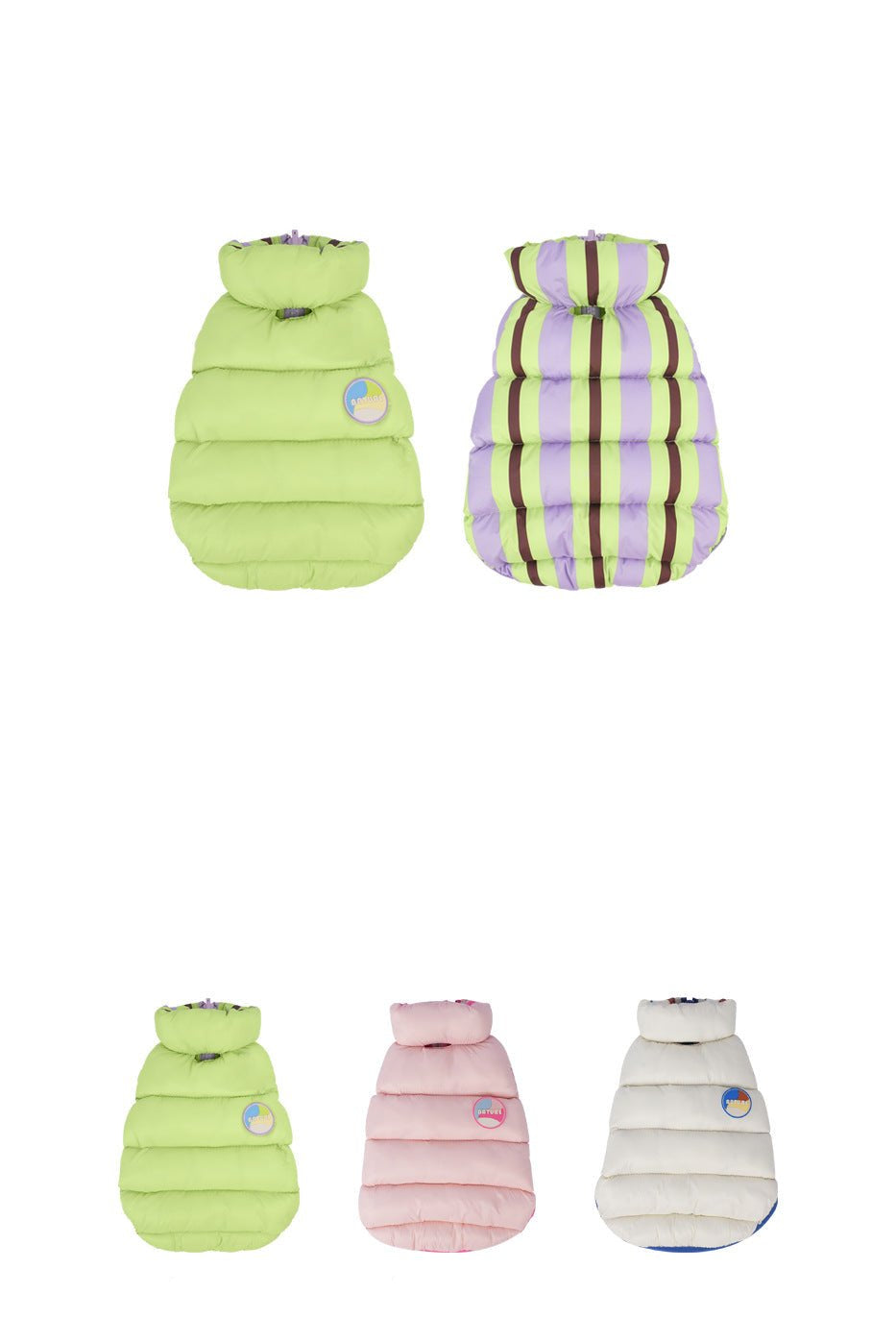 Reversible Candy Color Vest – Lightweight Double-Sided Layering Piece for Versatile Styling 3
