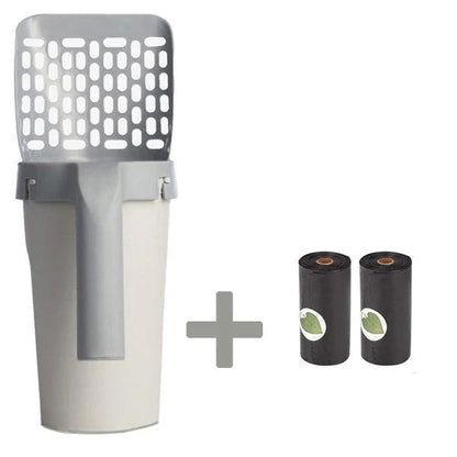 Self-Cleaning Cat Litter Scoop with Built-In Waste Bin and Ergonomic Handle – Easy to Use, Quick Cleaning Solution 3