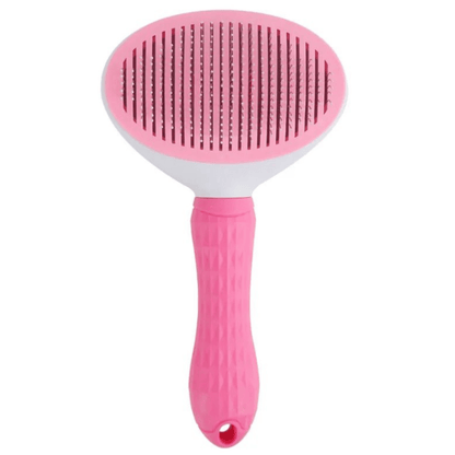 Self-Cleaning Detangling Pet Brush for Cats and Dogs – Ergonomic Design with Stainless Steel Pins, Gentle Grooming Tool 7
