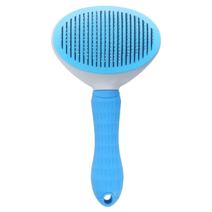 Self-Cleaning Detangling Pet Brush for Cats and Dogs – Ergonomic Design with Stainless Steel Pins, Gentle Grooming Tool 8