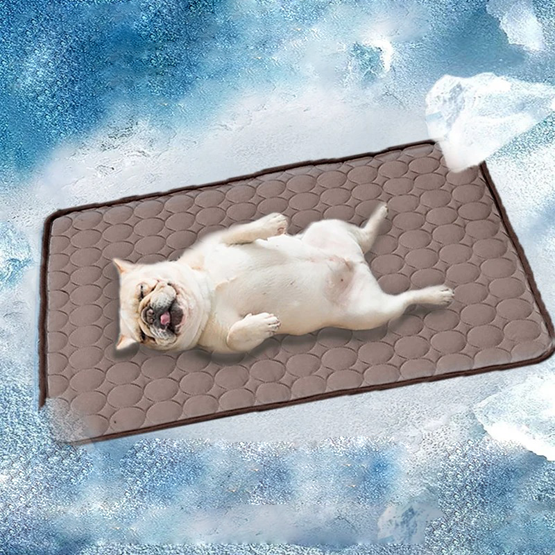Self-Cooling Dog Cooling Mat - Portable Non-Toxic Pet Mat for Home and Travel, Lightweight and Easy to Clean 5