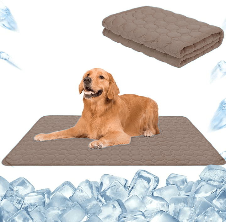 Self-Cooling Dog Mat – Gel-Free Cooling Technology for All Sizes, Comfortable and Safe Cooling Dog Bed 1