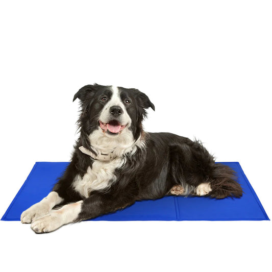 Self-Cooling Gel Dog Cooling Mat – Portable, Durable, Comfortable Cooling Pad for Dogs of All Sizes 1