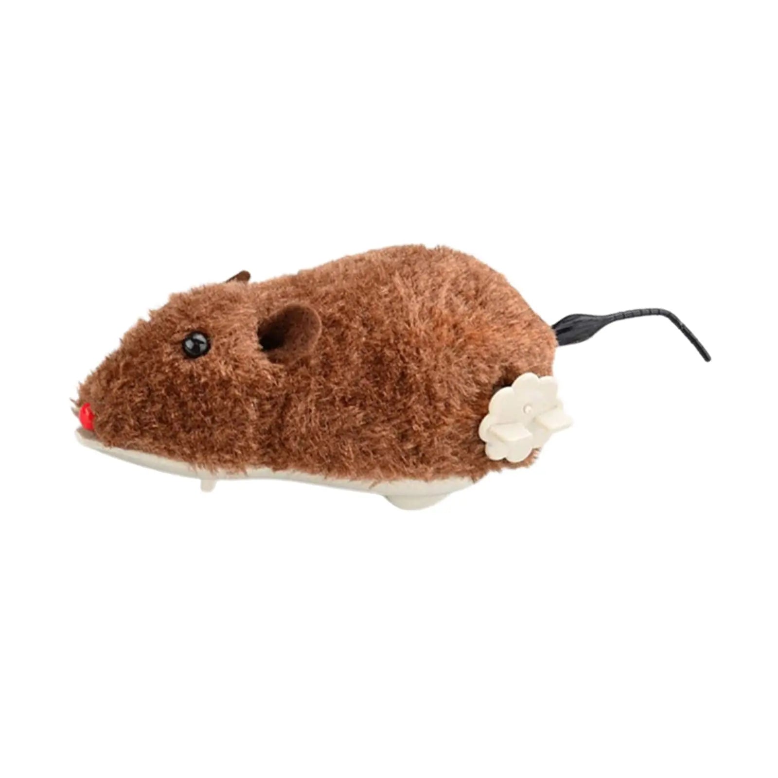 Self-Driving Plush Mouse Toy for Cats – Interactive Mechanical Playmate 6