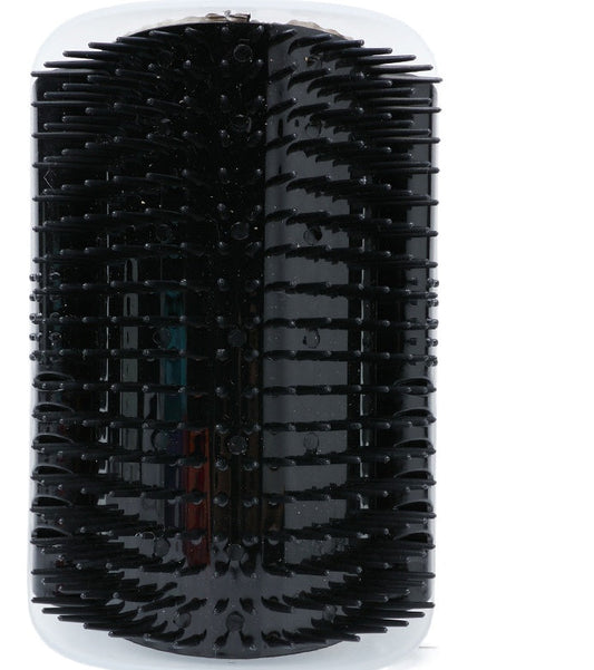 Self-Grooming Cat Corner Brush Comb with Catnip – Durable Wall-Mounted Massager 0