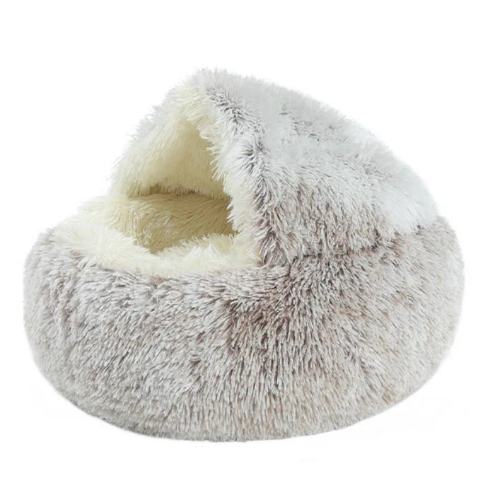 Self-Heating Fleece Pet Nest for Small to Medium Pets – Cozy Faux Fur Resting Place in Multiple Sizes 8