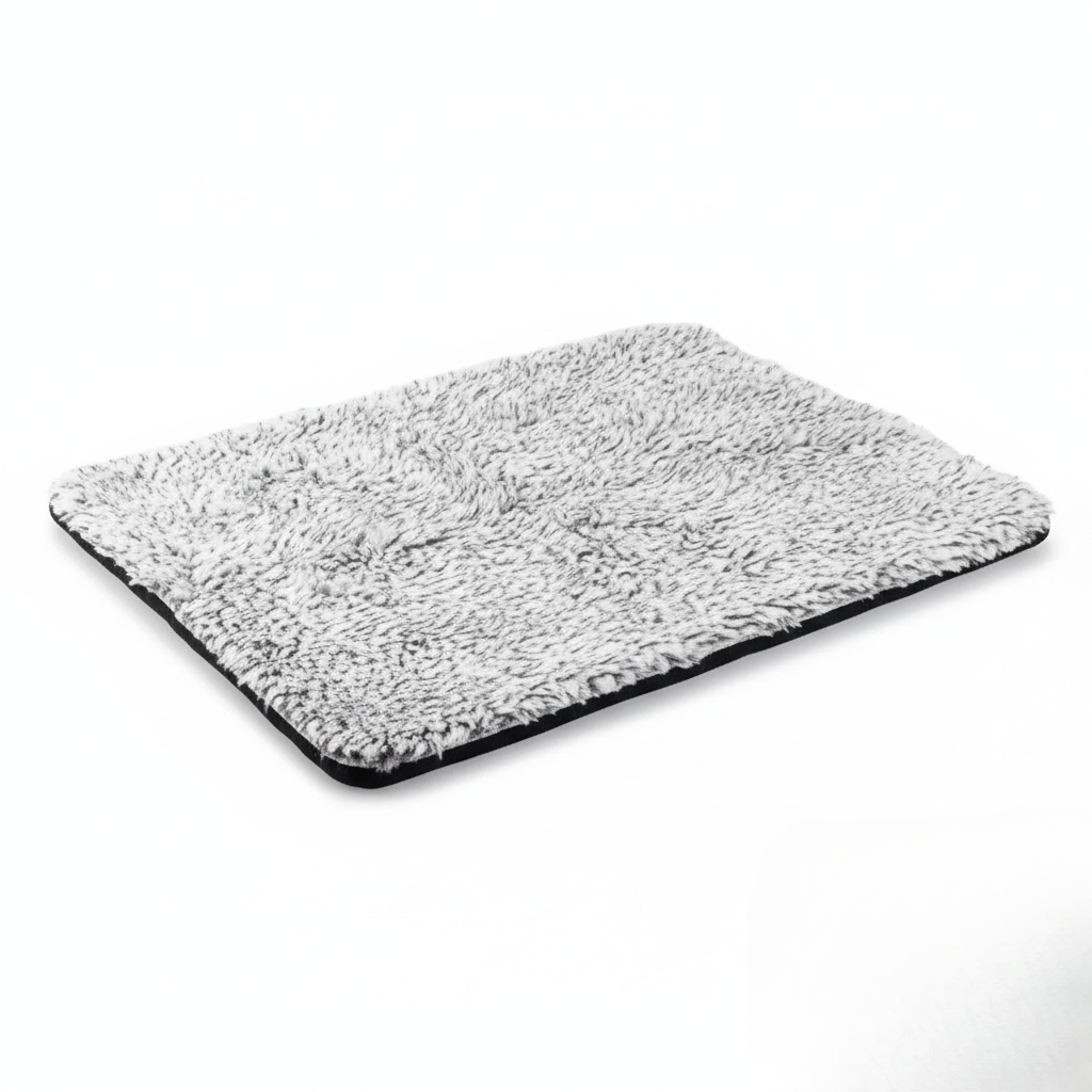 Self-Heating Pet Bed Mat for Dogs and Cats – Plush Thermal Blanket with Non-Slip Bottom, Lightweight and Portable 0