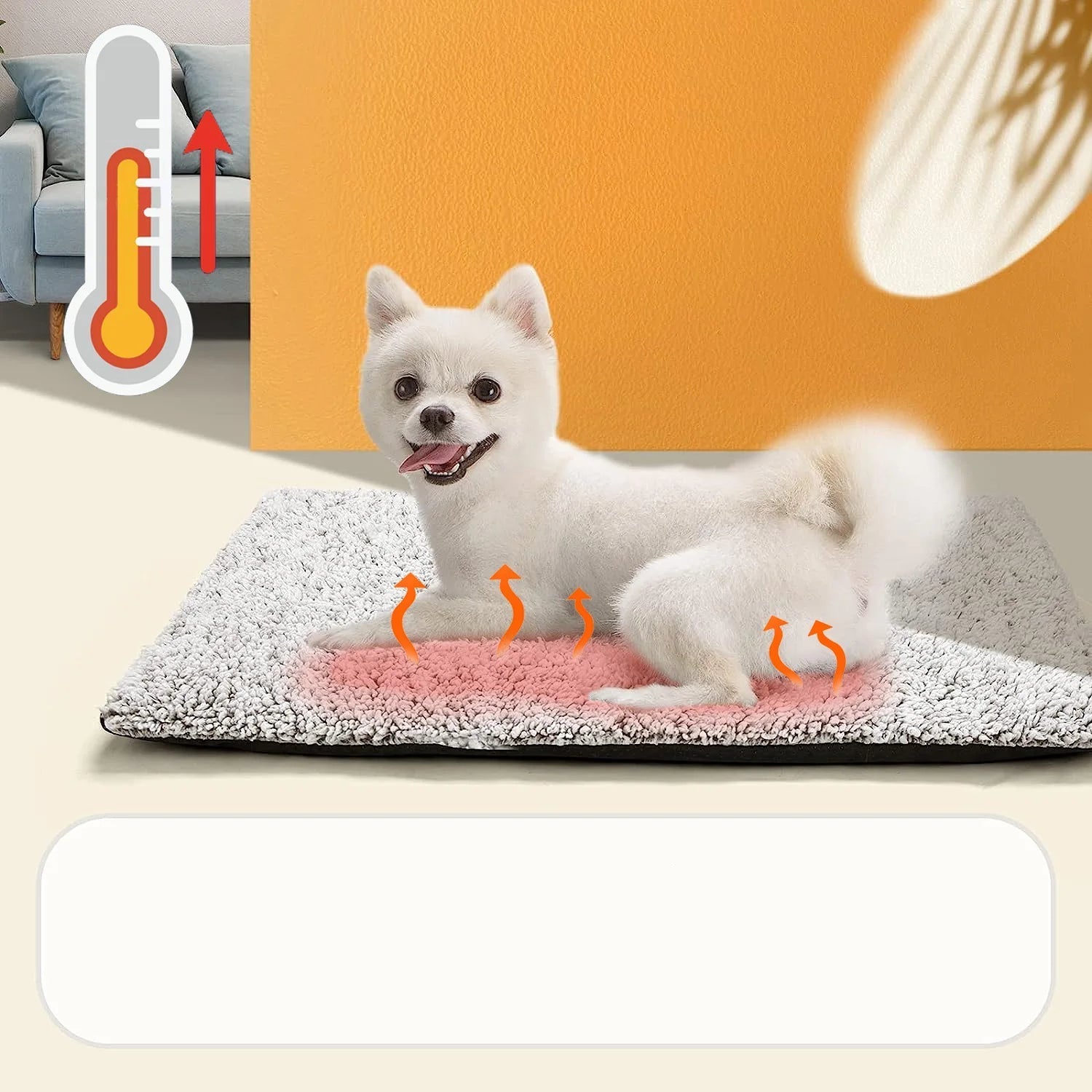 Self-Heating Plush Pet Mat for Dogs and Cats – Cozy Sleeping Pad in Multiple Sizes M L XL 2