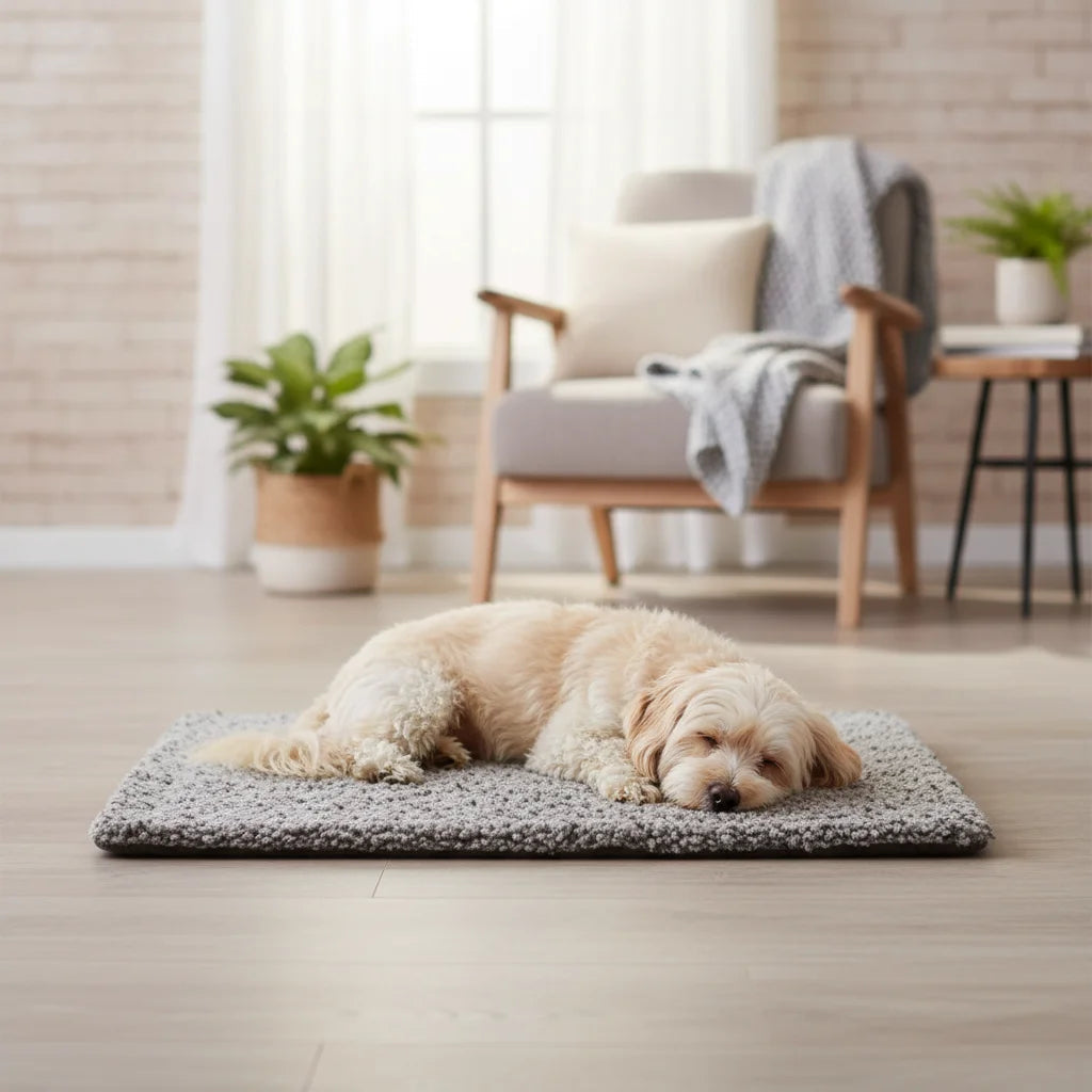 Self-Heating Plush Pet Mat for Dogs and Cats – Cozy Sleeping Pad in Multiple Sizes, Machine Washable 1