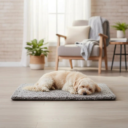Self-Heating Plush Pet Mat for Dogs and Cats – Cozy Sleeping Pad in Multiple Sizes, Machine Washable 1