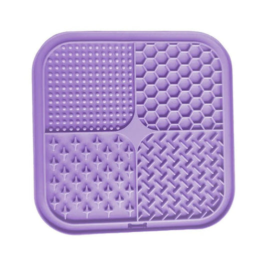Silicone Lick Mat for Dogs and Cats – 4-in-1 Slow Feeding Design, Safe and Easy to Clean 0