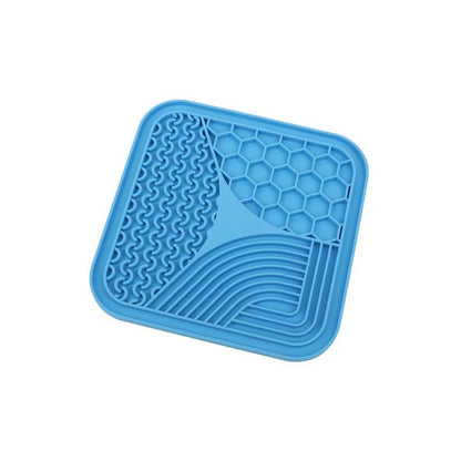Silicone Lick Pad for Dogs and Cats – Slow Feeder Mat with Suction Cups, Reduces Anxiety, 20 x 20 cm 7