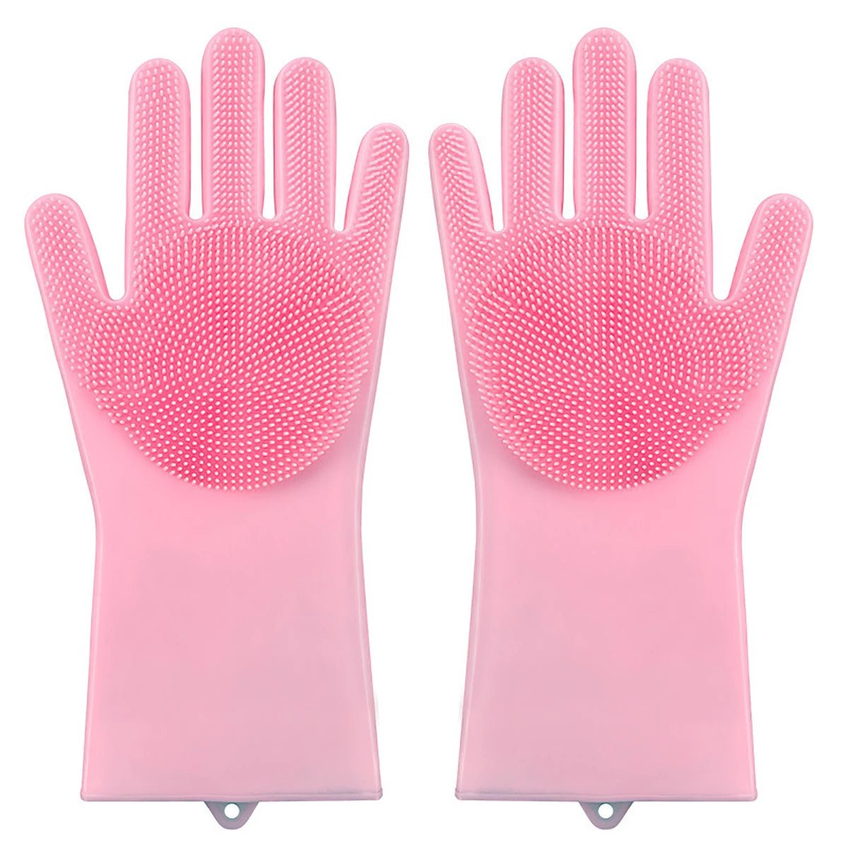 Silicone Pet Grooming Gloves for Cats and Dogs – Soft Massage Mitts for Hair Removal and Bathing 6