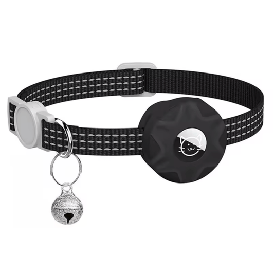 SmartTag Mini Pet Tracker with Reflective Collar – Bluetooth Location Finder for Dogs and Cats, Water-Resistant Design 0