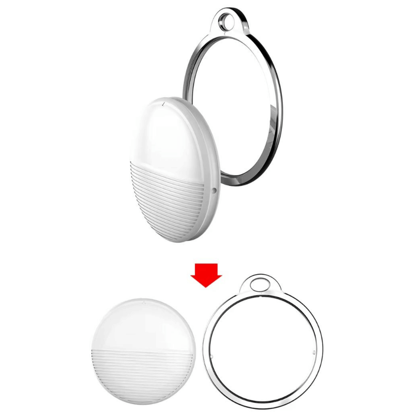 SmartTag Mini Pet Tracker with Reflective Collar – Bluetooth Location Finder for Dogs and Cats, Water-Resistant Design 7