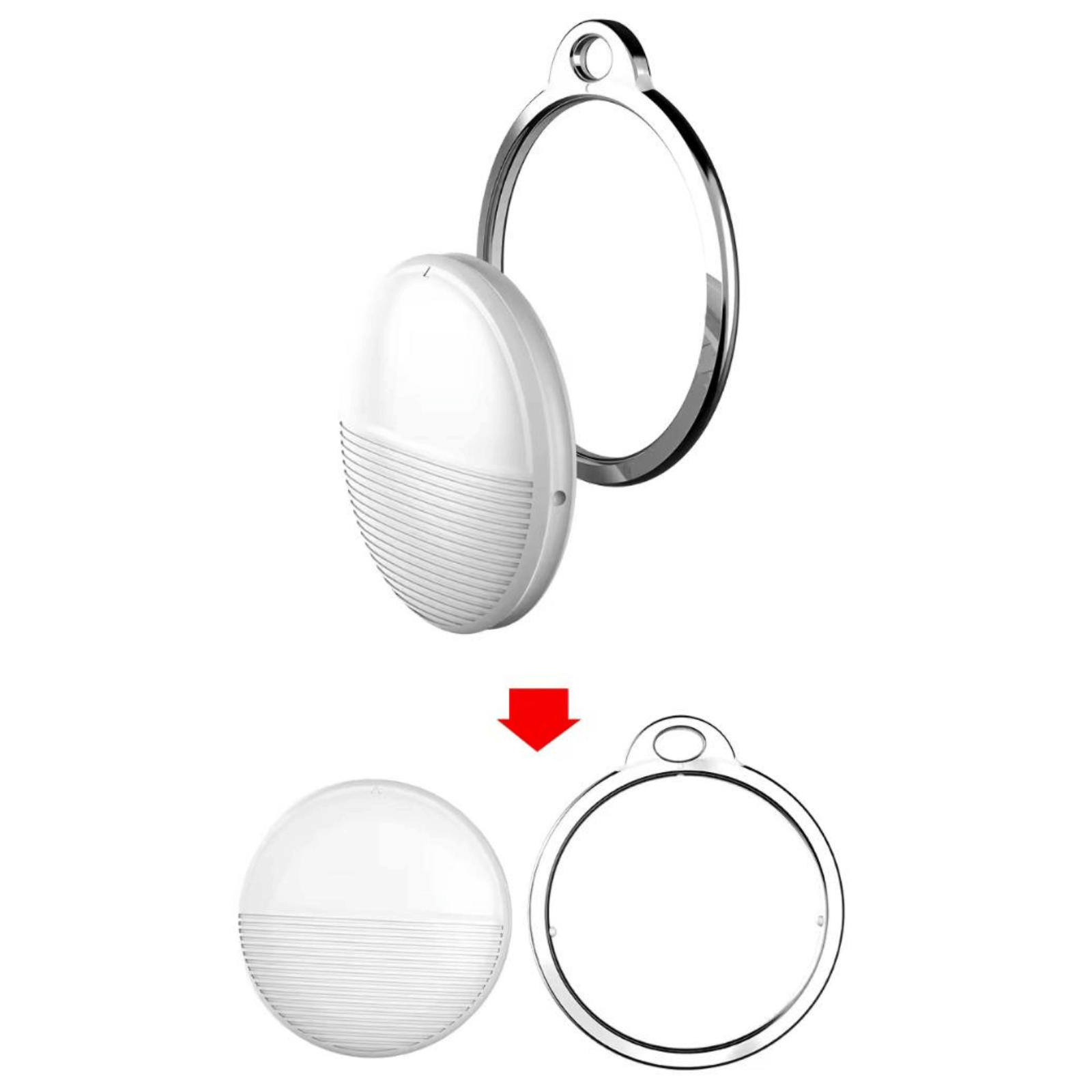 SmartTag Mini Pet Tracker with Reflective Collar – Bluetooth Location Finder for Dogs and Cats, Water-Resistant Design 7