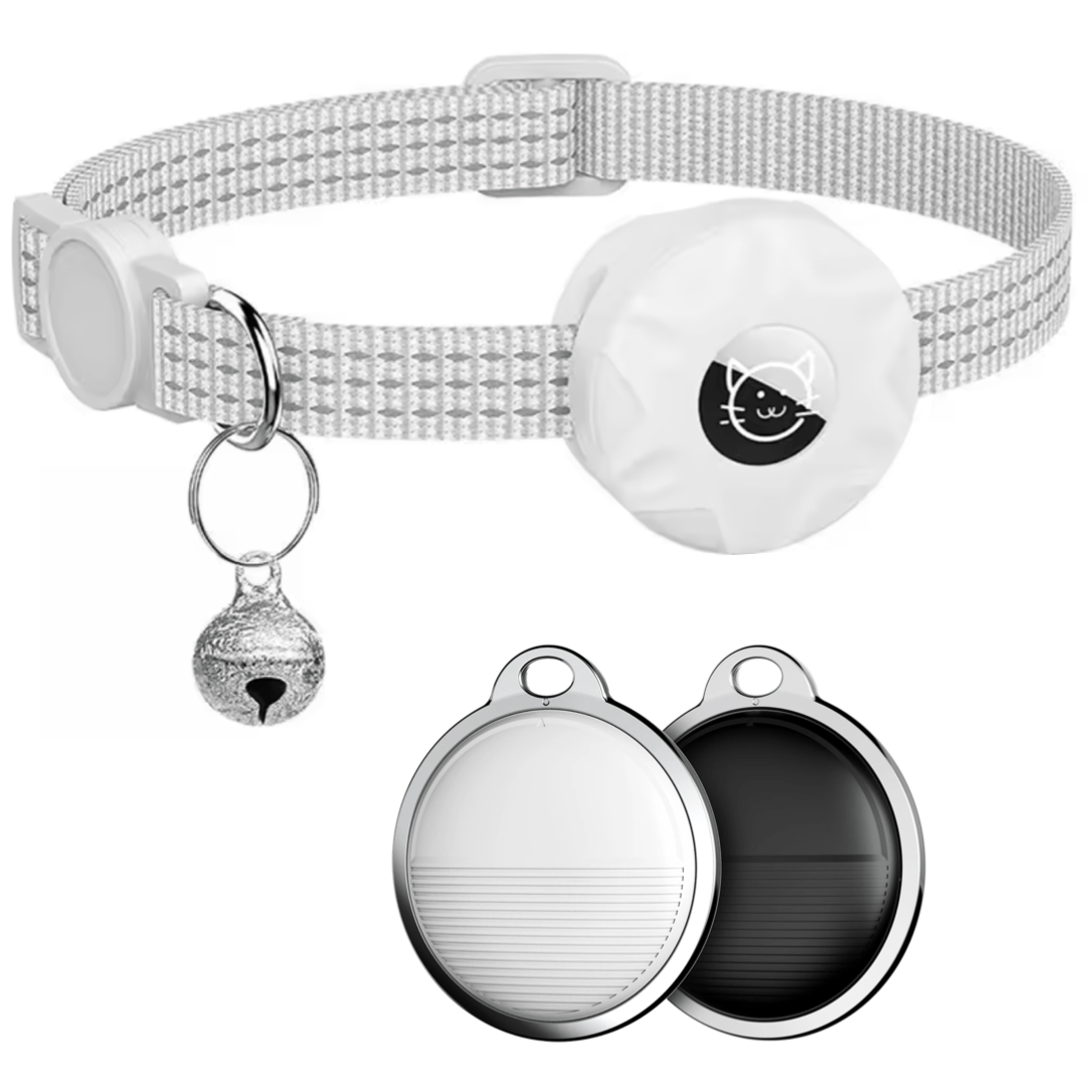 SmartTag Mini Tracker for Cats with Reflective Collar – Bluetooth Location Finder 1