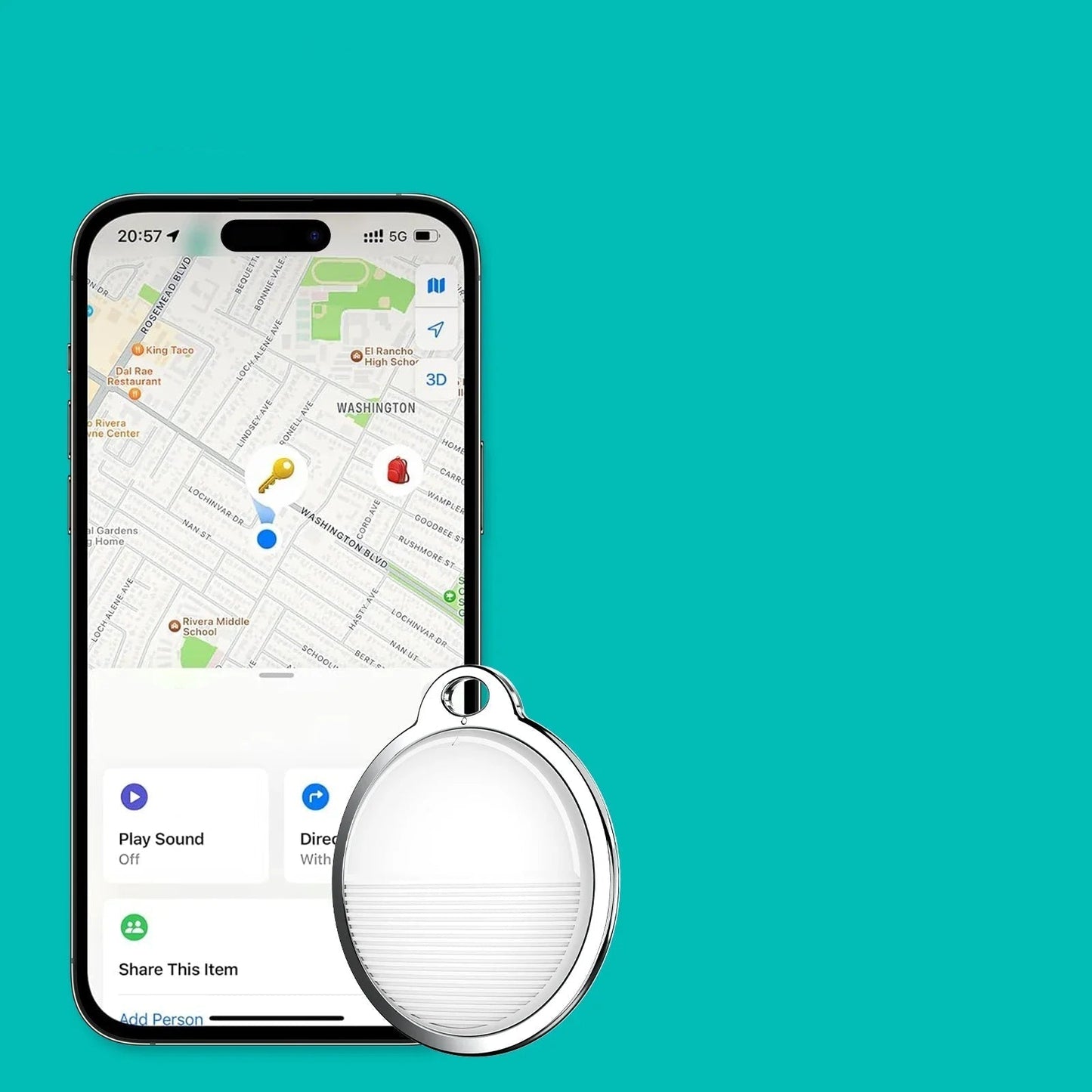 SmartTag Mini Tracker for Cats with Reflective Collar – Bluetooth Location Finder 2